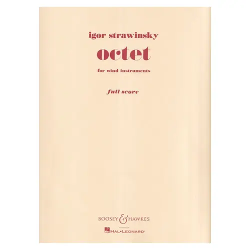 Octet For Wind Instruments - Regente e Partes