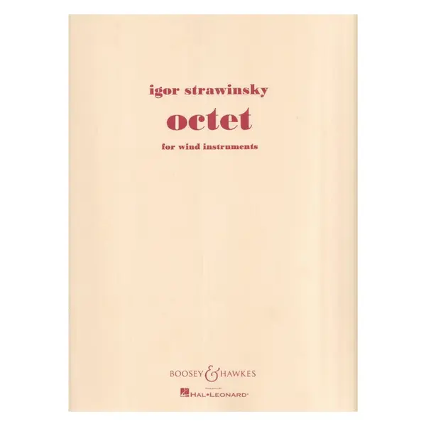 Octet For Wind Instruments - Regente e Partes