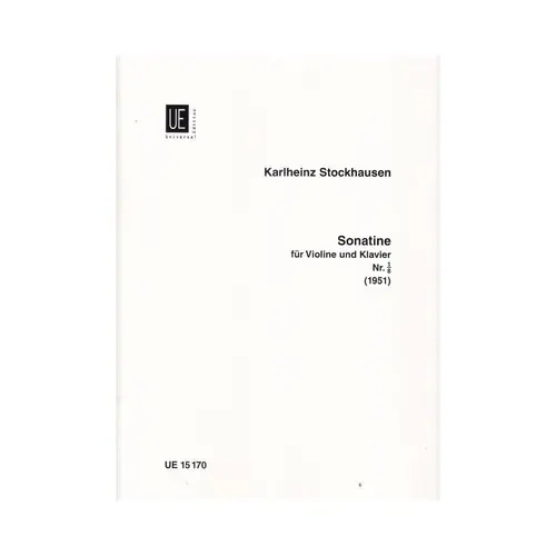 Sonatine Fur Violine Und Klavier Nr.1/8 (1951)