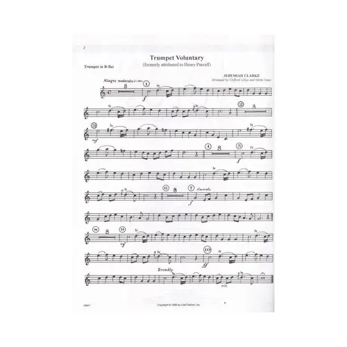 Festival Performance Solos - Vol.1 - Trompete