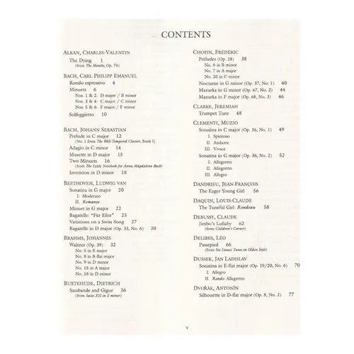 Easy Piano Classics - 97 Pieces For Early And Intermediate Players
