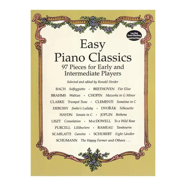 Easy Piano Classics - 97 Pieces For Early And Intermediate Players