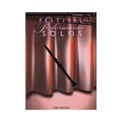 Festival Performance Solos - Vol.2 - Clarineta