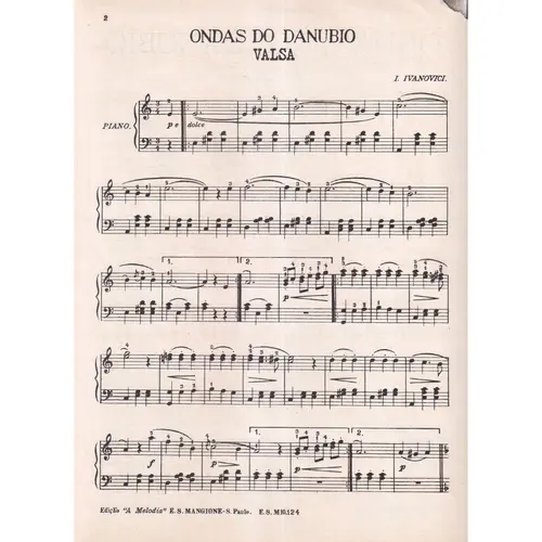 Ondas Do Danubio  (Edição Antiga)