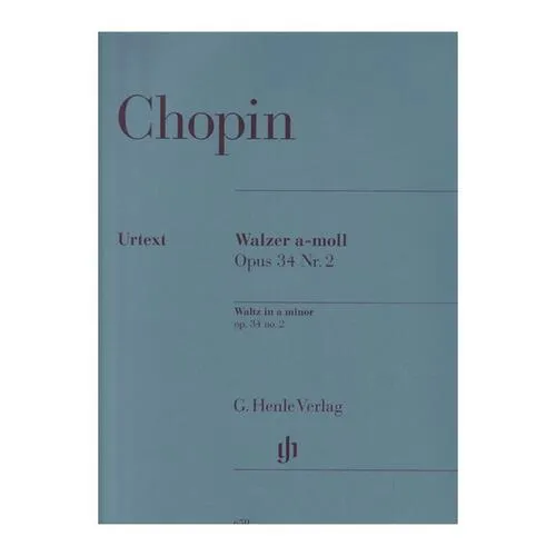 Walzer A-Moll - Op.34 N.2   - Urtext