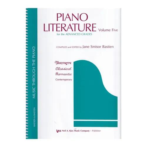 Piano Literature - Vol.5 - Advanced Grades