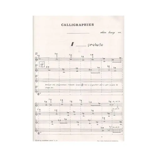 Calligraphies Pour Quatuor De Flutes