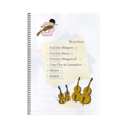 Peças Folclóricas Para Cordas (02 Violinos E 02 Cellos)