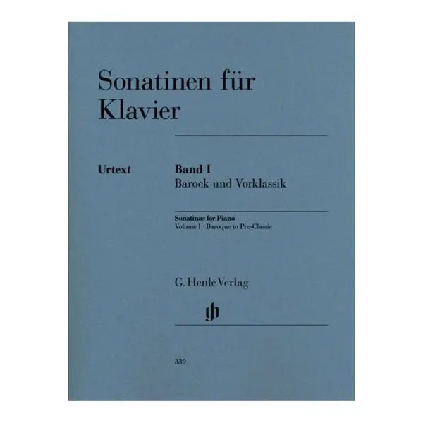 Sonatinas for Piano - Vol.1 - Baroque To Pre-Classic