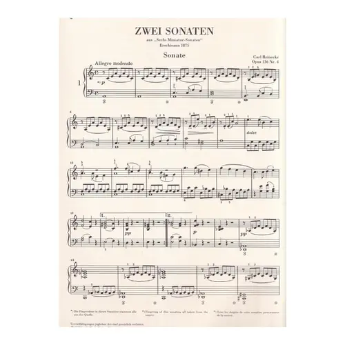 Sonatinen fur Klavier n.3 - Romantik