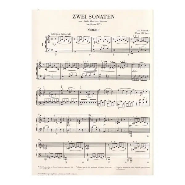Sonatinen fur Klavier n.3 - Romantik