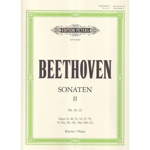 Sonaten - Vol.2 - Urtext