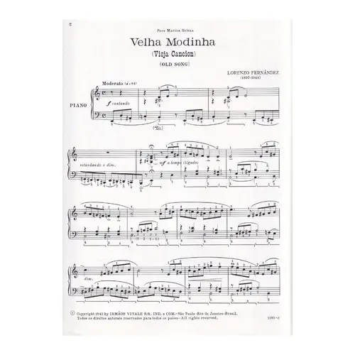 Velha Modinha (1.A Suite Brasileira N.1)