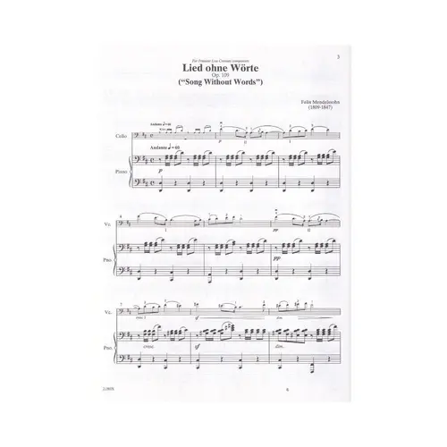 Solos For Young Cellists Vol.6