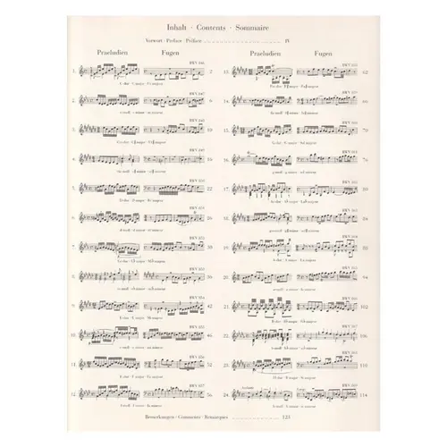 Das Wohltemperierte Klavier - Vol.1 - Urtext (Sem Dedilhado)