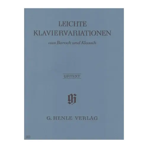Leichte Klaviervariationen - Urtext