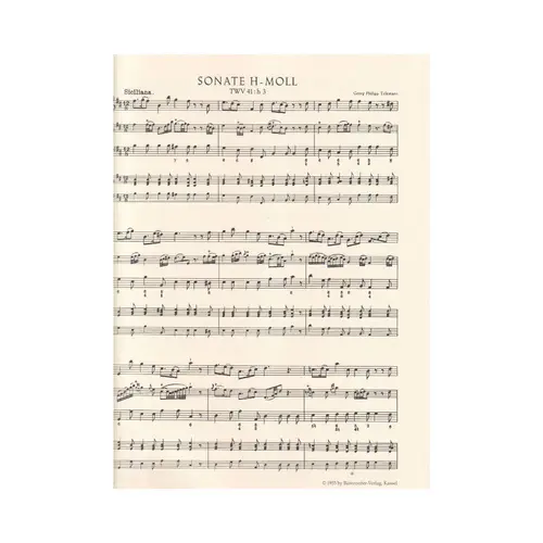 Methodische Sonaten - Vol.4 (H Moll, C Moll)