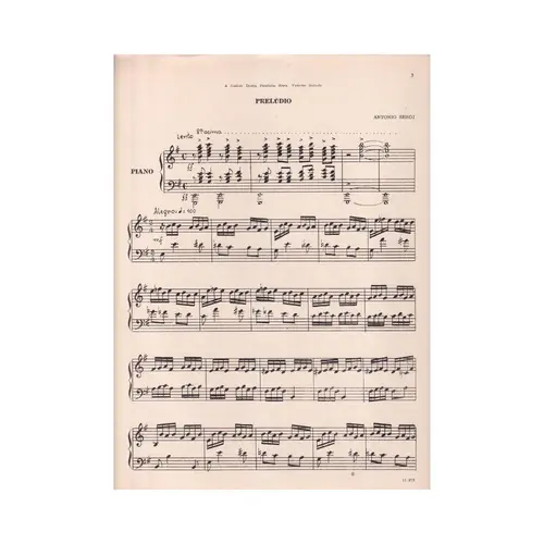 Preludio e Pastoral - op. 17