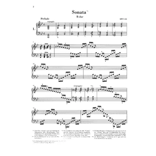 Piano Suites And Piano Pieces  (London 1733) - Urtext