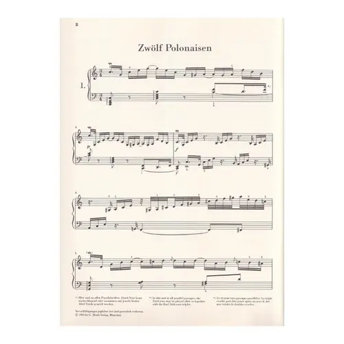 Twelve Polonaises