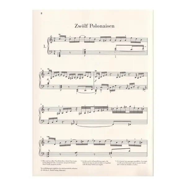 Twelve Polonaises