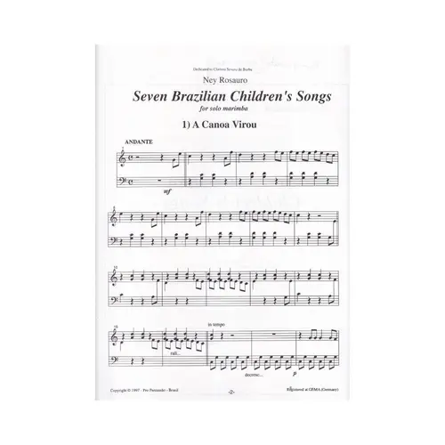 Seven Brazilian Children Songs