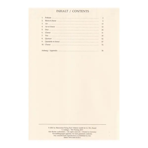 Oratorio de Noel - Op.12 - score