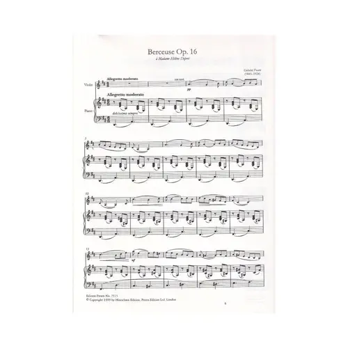 Anthology Of Original Pieces For Violino
