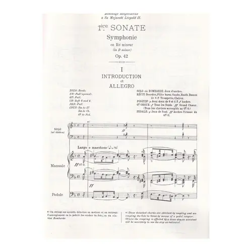 Organ Sonatas