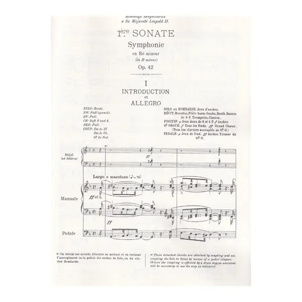 Organ Sonatas