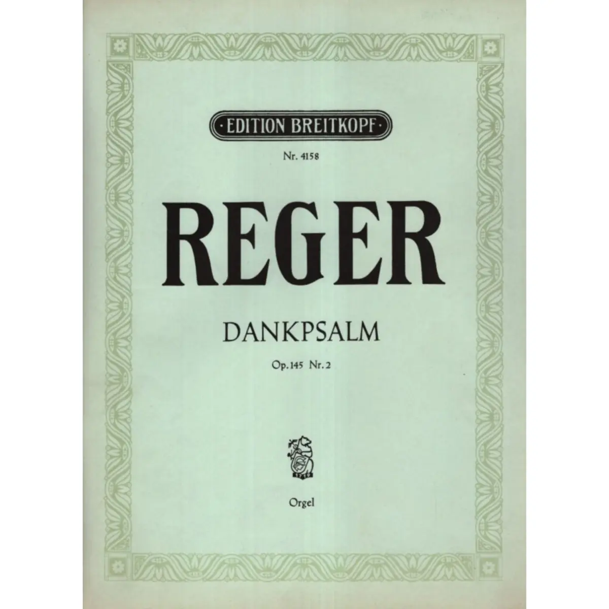 Dankpsalm - Op.145 N.2