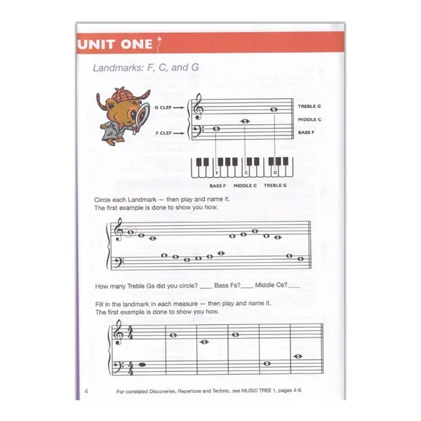 The Music Tree - Activities 1