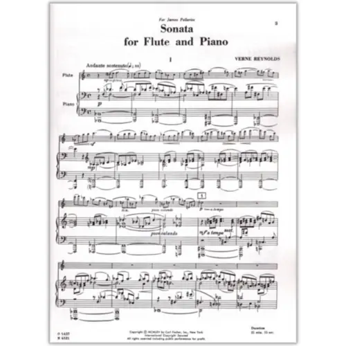 Sonata For Flute And Piano
