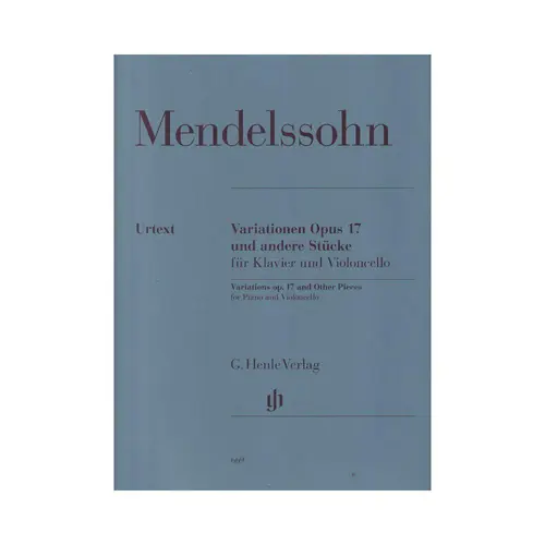 Variationen - Opus 17 Und Andere Stucke - Urtext