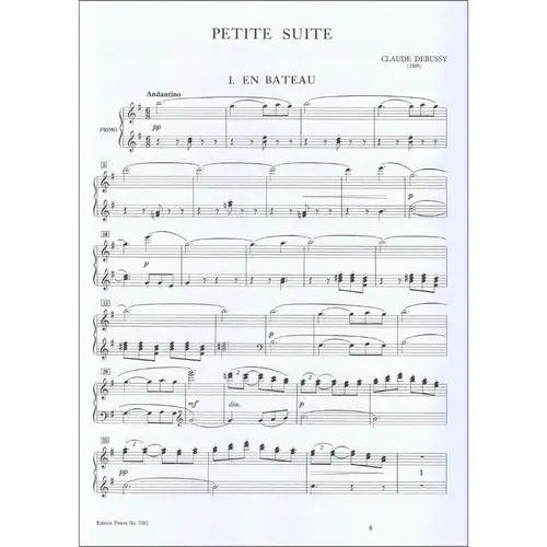 Petite Suite for piano duet