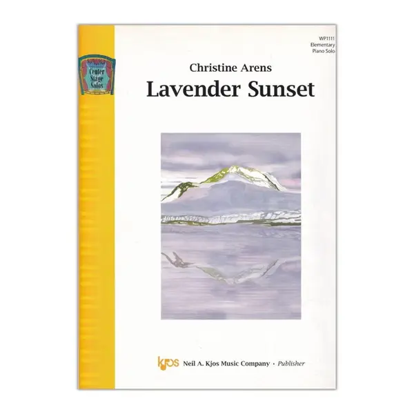 Lavender Sunset - Elementary Piano Solo