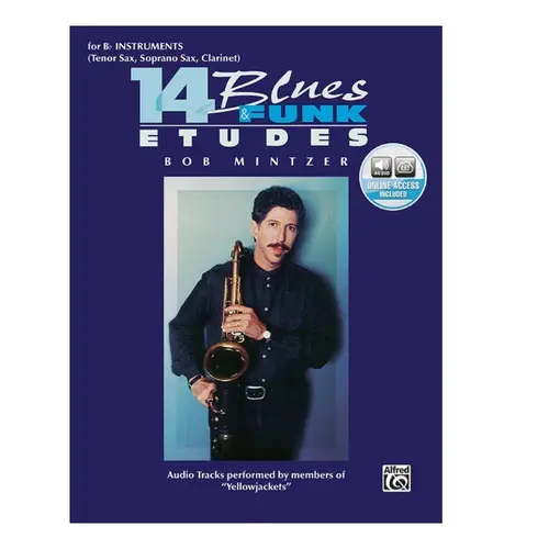 14 Blues & Funk etudes for B-flat Instruments