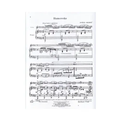 Humoreske (J.Heifetz)