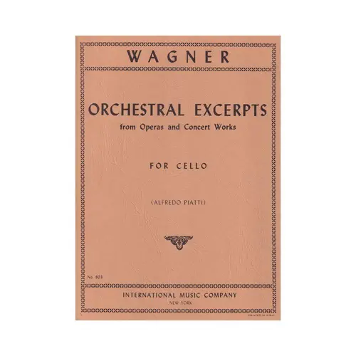 Orchestral Excerpts for cello