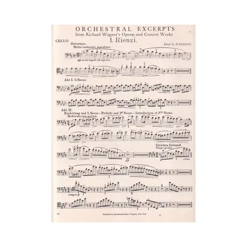 Orchestral Excerpts for cello