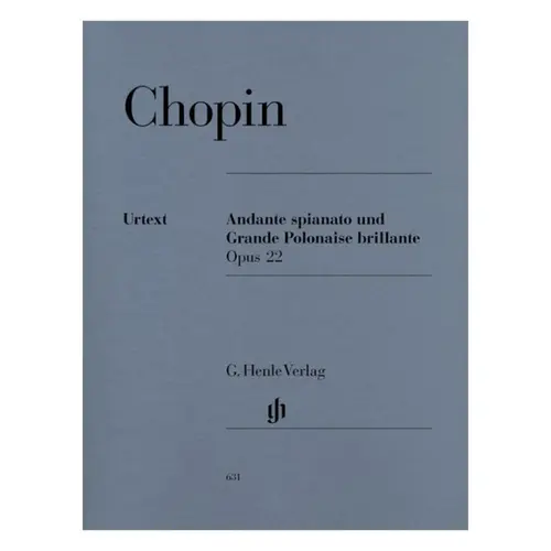 Andante Spiannato Und Grande Polonaise Brillante - Op.22 - Urtext