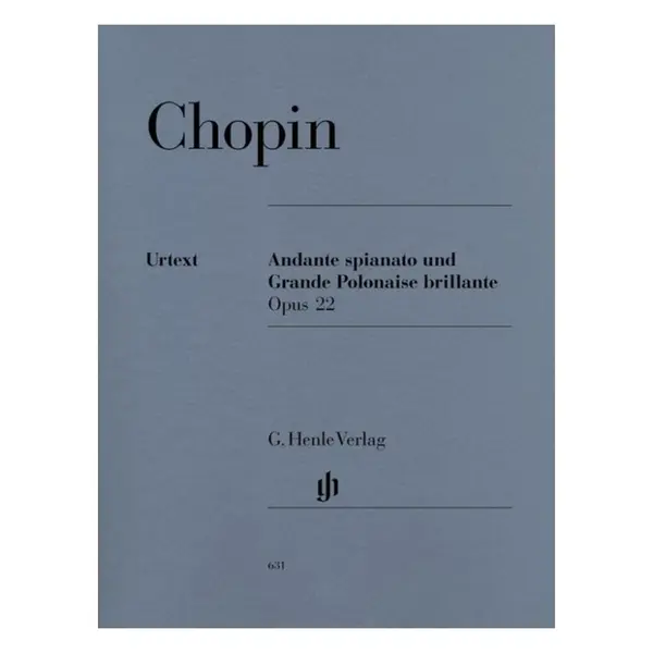 Andante Spiannato Und Grande Polonaise Brillante - Op.22 - Urtext