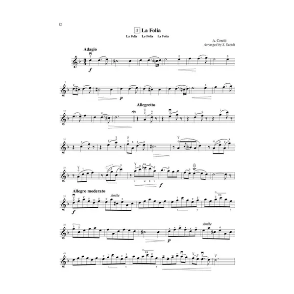 Suzuki Violin School Vol.06 (Book Only) International Edition