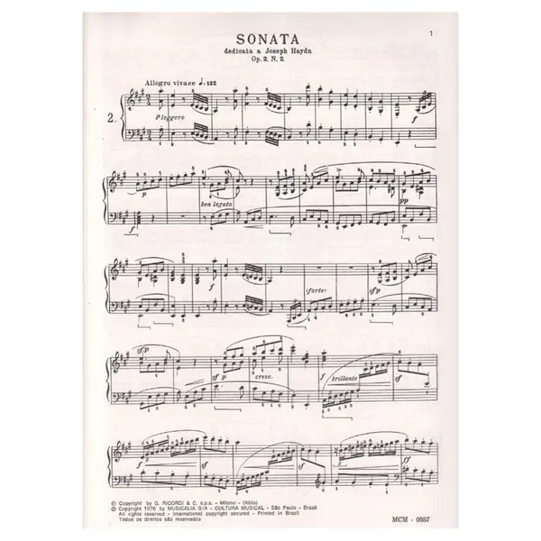 Sonata Op.002 N.2 Em La (Casella)