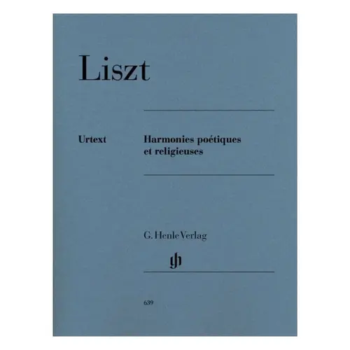 Harmonies Poetiques Et Religieuses - Urtext