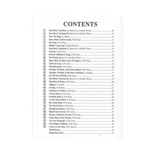 Suzuki Recorder School (Soprano Recorder) Vol.01