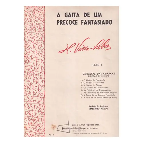 A Gaita De Um Precoce Fantasiado