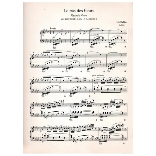 Le Pas Des Fleurs - grande valse - piano