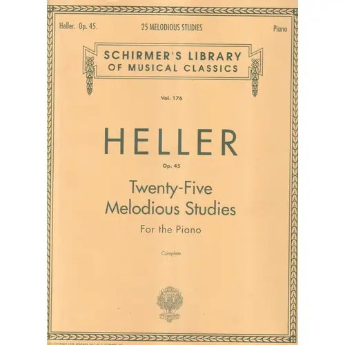 Twenty-Five Melodius Studies - Op.45  (176)