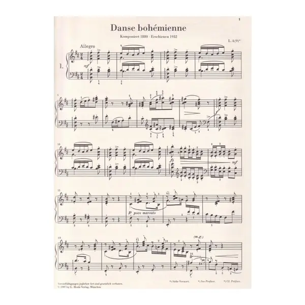 Piano Pieces - Urtext